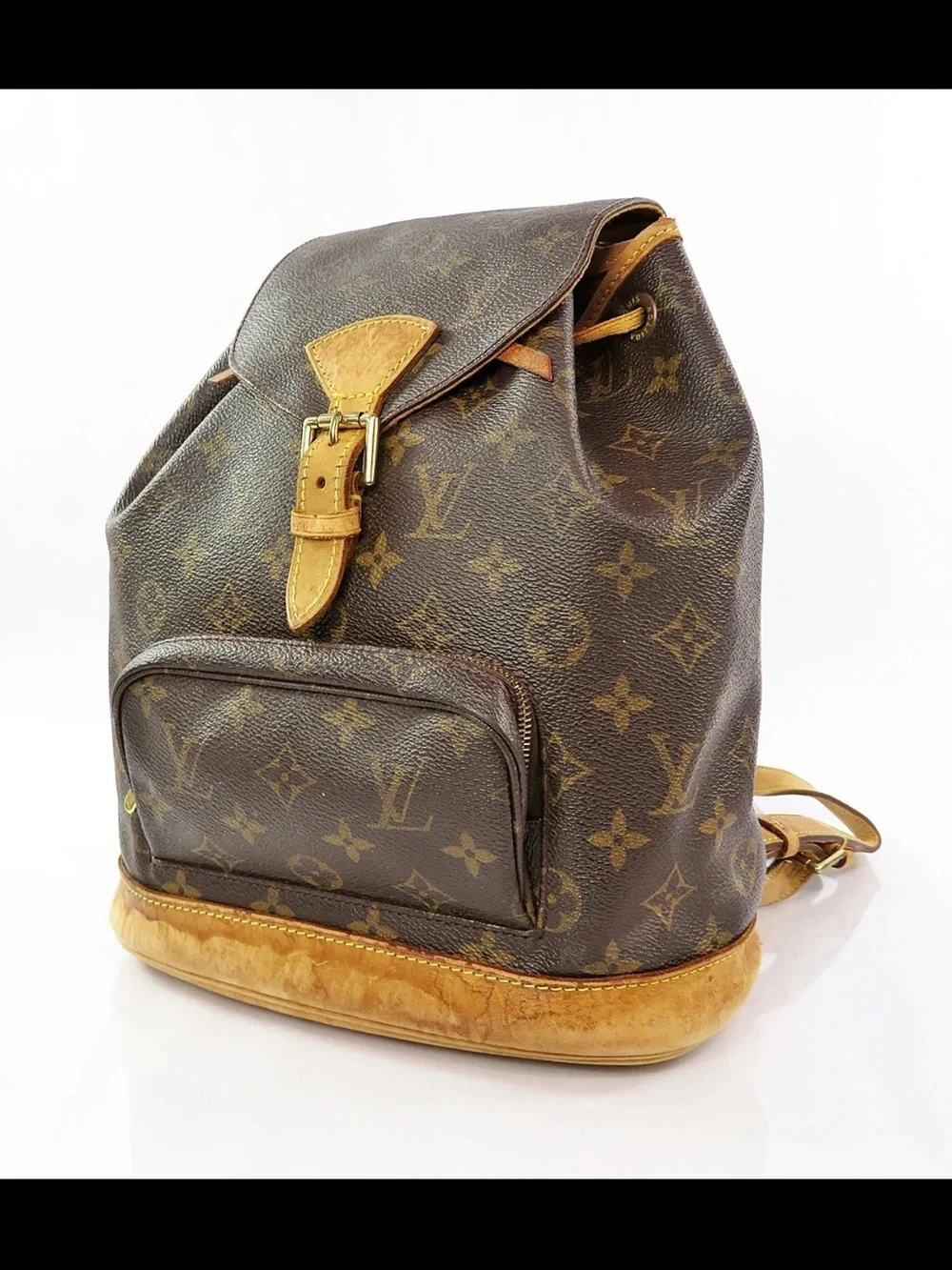 Louis Vuitton Monogram Mini Backpack in Brown and Tan
